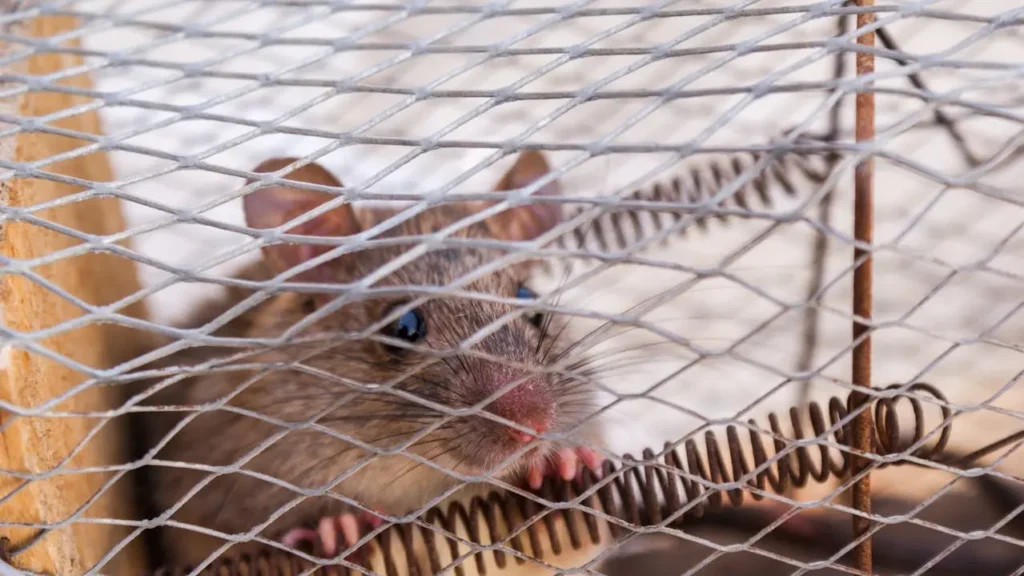 mouse in a cage